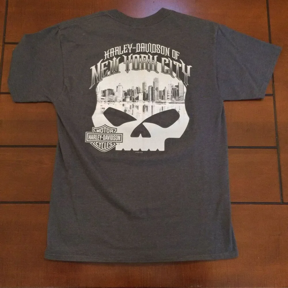 Harley Davidson New York City Skull shirt medium